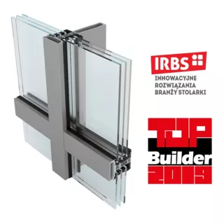 System TM 82W HI - system okien szklonych od zewnątrz